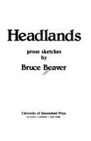 Cover of: Headlands: Prose Sketches