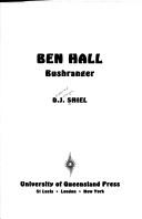 Cover of: Ben Hall, bushranger