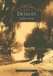 Cover of: Detroit by Richard Bak
