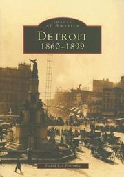 Cover of: Detroit, 1860-1899