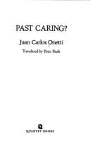 Cover of: Past caring?