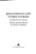 Cover of: Bad Company and Other Stories