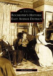 Cover of: Rochester's historic East Avenue district