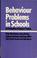 Cover of: Behaviour Problems in Schools