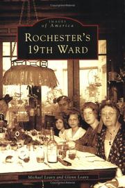 Cover of: Rochester's 19th Ward by Michael Leavy, Glenn Leavy