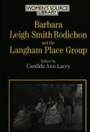 Cover of: Barbara Leigh Smith Bodichon and the Langham Place Group by Barbara Leigh Smith Bodichon