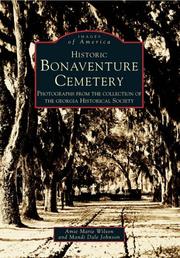 Cover of: Historic Bonaventure Cemetery:  GA Historical Society   (GA)  (Images of America)