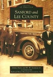 Sanford and Lee County by Jimmy Haire, Jr. W. W. Seymour