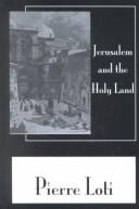 Cover of: Jerusalem and the Holy Land