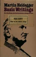 Cover of: Basic Writings by Martin Heidegger