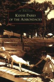 Cover of: Kiddie Parks of the Adirondacks (NY) | Rose Ann Hirsch