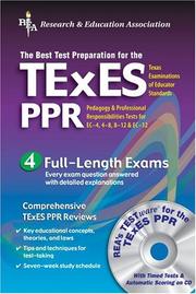 Cover of: TExES PPR w/ CD-ROM (REA) - The Best Test Prep for the TExES (Test Preps)