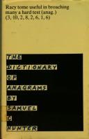 Dictionary of anagrams by Samuel C. Hunter