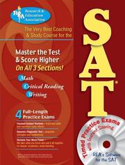 Cover of: SAT w/ CD-ROM (REA) - The Very Best Coaching & Study Course