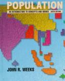 Cover of: Population by John Robert Weeks, JohnR Weeks, John R. Weeks, John Robert Weeks