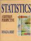 Cover of: Statistics by Donald A. Berry