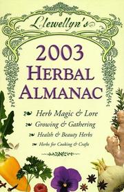 Cover of: 2003 Herbal Almanac (Llewellyn's Herbal Almanac)
