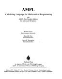 Cover of: AMPL: A modeling language for mathematical programming : with AMPL Plus student edition for Microsoft Windows