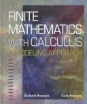 Cover of: Finite Mathematics with Calculus by Richard Bronson, Gary J. Bronson