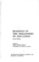 Cover of: Readings in the philosophy of education.
