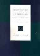 Cover of: Object Relations and Self Psychology by Michael St Clair