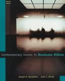 Cover of: Contemporary Issues in Business Ethics | Joseph R. DesJardins