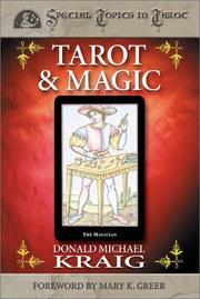 Cover of: Tarot & Magic (Special Topics in Tarot) by Donald Michael Kraig, Mary K. Greer