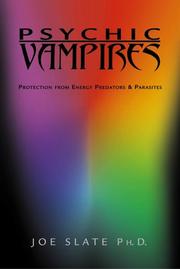 Cover of: Psychic Vampires by Joe H. Slate
