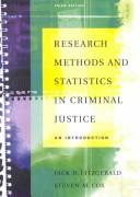 Cover of: Research methods and statistics in criminal justice: an introduction