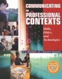 Cover of: Communicating in professional contexts by H. Lloyd Goodall