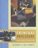 Cover of: Criminal procedure by Rolando V. Del Carmen