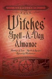 Cover of: 2006 Witches' Spell-A-Day Almanac  (Witches' Spell-A-Day Almanac)