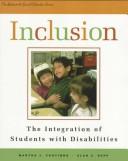 Cover of: Inclusion: the integration of students with disabilities