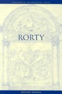 Cover of: On Rorty