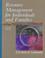Cover of: Resource Management for Individuals and Families (Health Science)