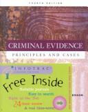 Cover of: Criminal Evidence With Infotrac: Principles and Cases
