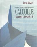 Cover of: Single Variable Calculus by James Stewart, James Stewart