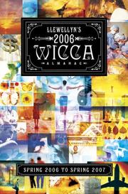 Cover of: 2006 Wicca Almanac (Llewellyn's Wicca Almanac)