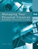 Cover of: Student Activity Guide for Managing Your Personal Finances by Joan S. Ryan
