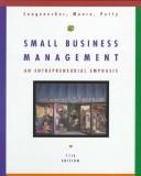 Cover of: Small Business Management: An Entrepreneurial Emphasis