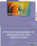 Cover of: Strategic Management | Jeffrey S. Harrison