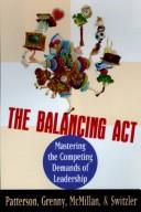 Cover of: The Balancing Act | Joseph Grenny