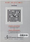 Cover of: Basic Economics - Textbook by Thomas J. Hailstones, Frank V. Mastrianna, Thomas J. Hailstones, Frank V. Mastrianna