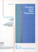 Cover of: Procedures for the office professional