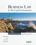 Cover of: Business law and the legal environment by Ronald A. Anderson ... [et al.].