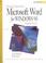 Cover of: A Practical Approach to Microsoft Word for Windows 95