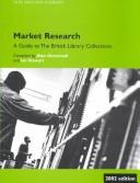 Cover of: Market research | British Library.