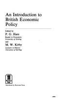 An Introduction to British Economic Policy by P. G. Hare