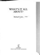 Cover of: What's it all about? by Michael Caine