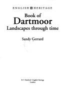 Cover of: Book of Dartmoor: landscapes through time